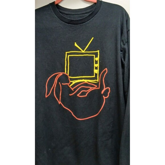 Harry Styles Love on Tour 2022 Long Sleeve Black Graphic Print TShirt Large Note - Picture 3 of 6